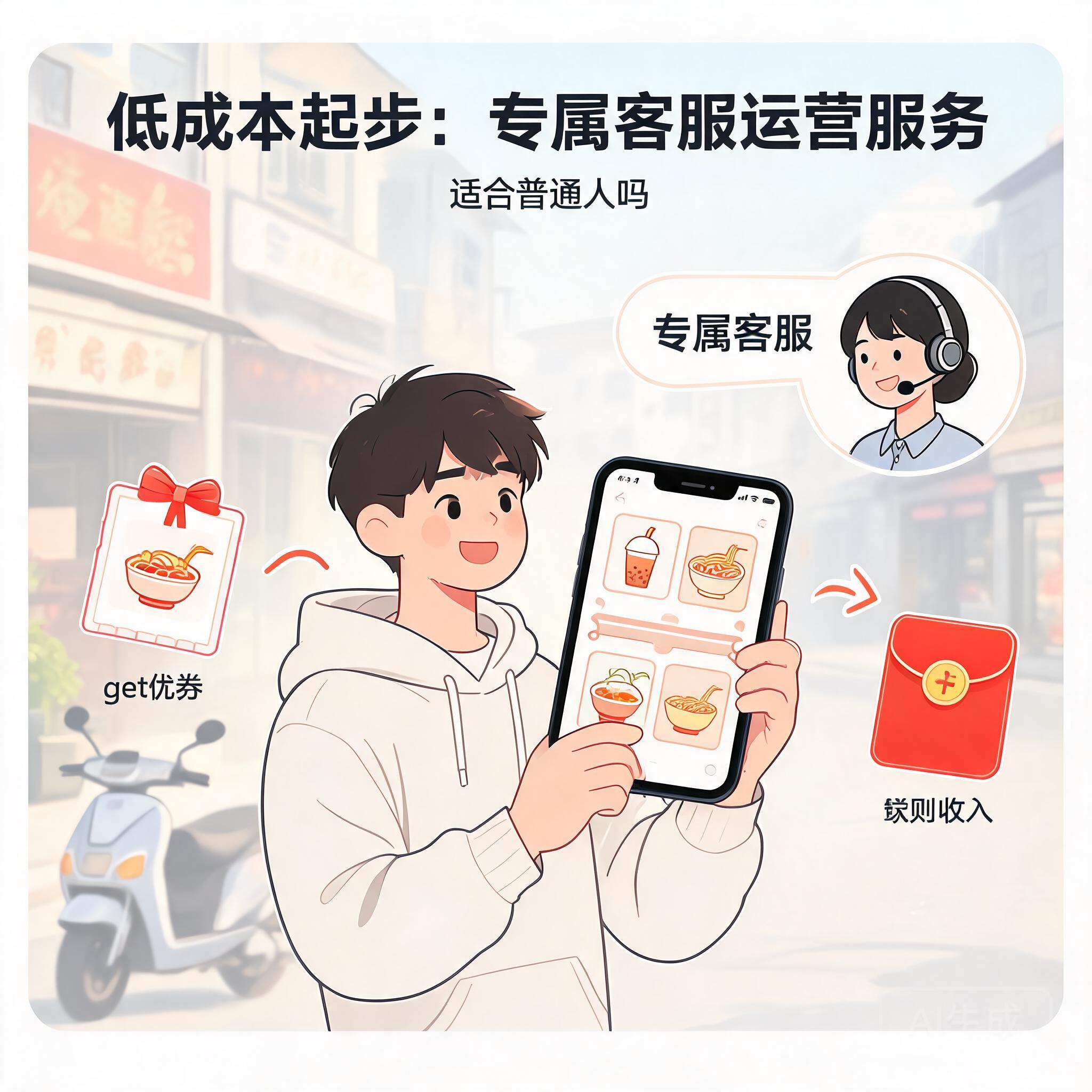 低成本起步：专属客服运营服务适合普通人吗