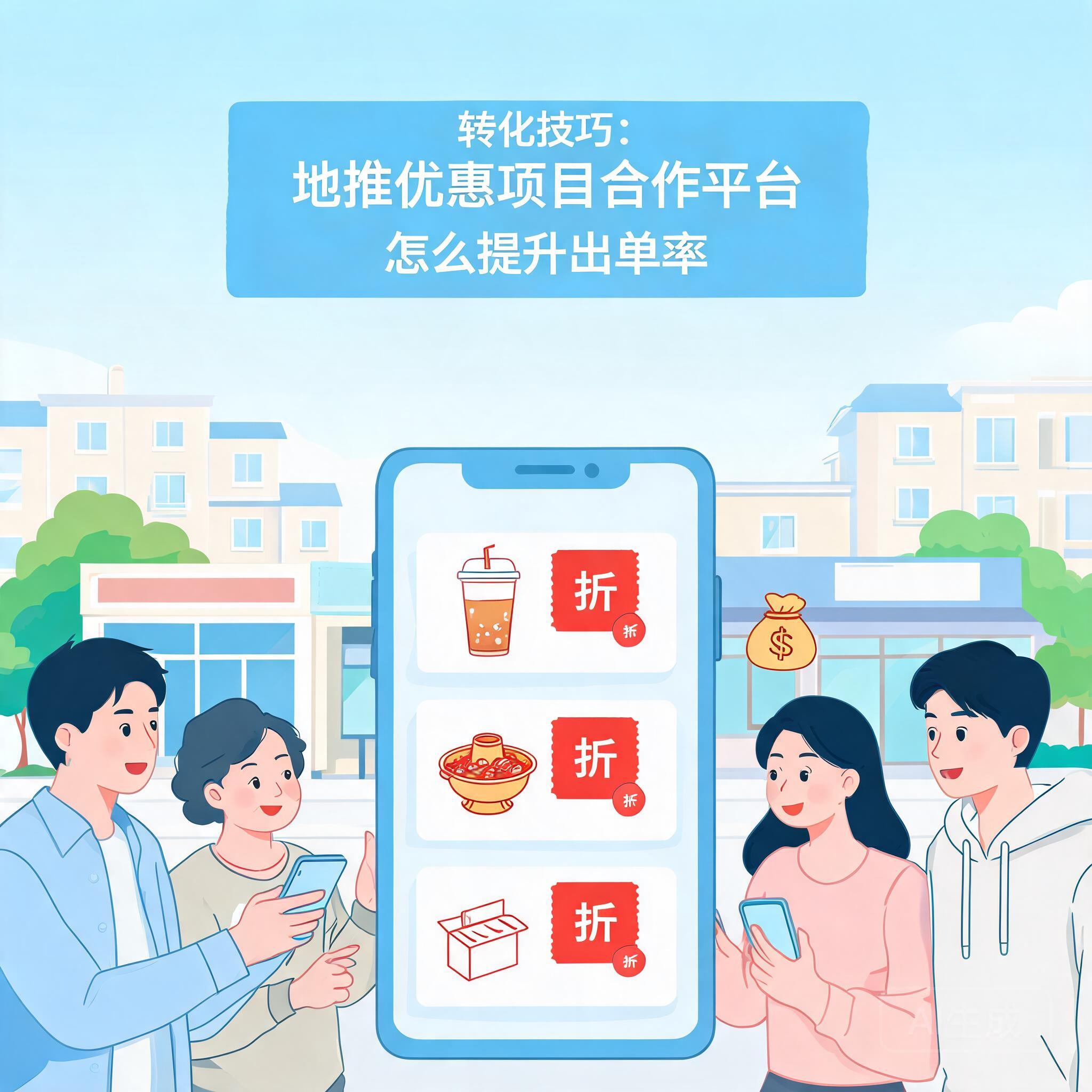 转化技巧：地推优惠项目合作平台怎么提升出单率