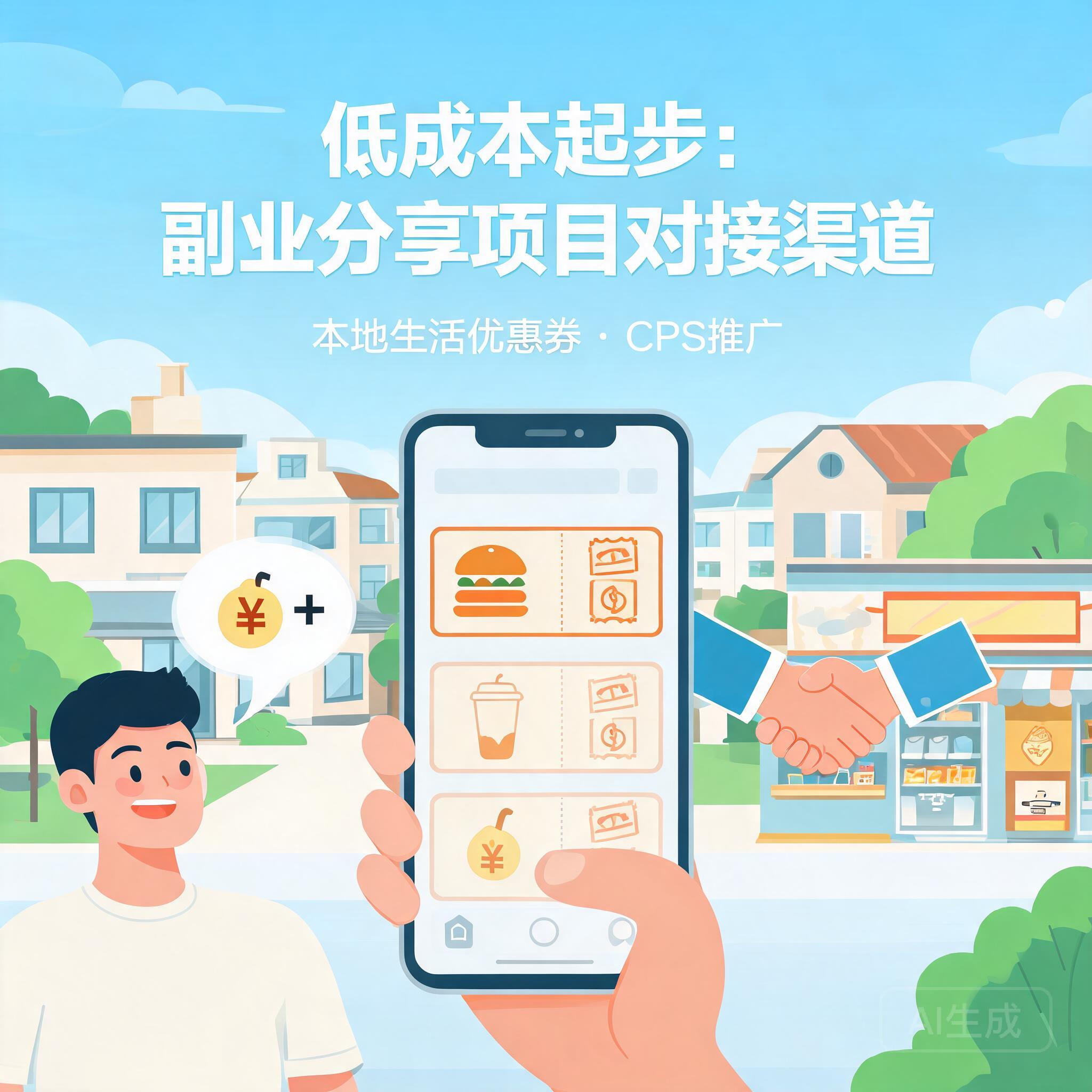 低成本起步：副业分享项目对接渠道适合普通人吗