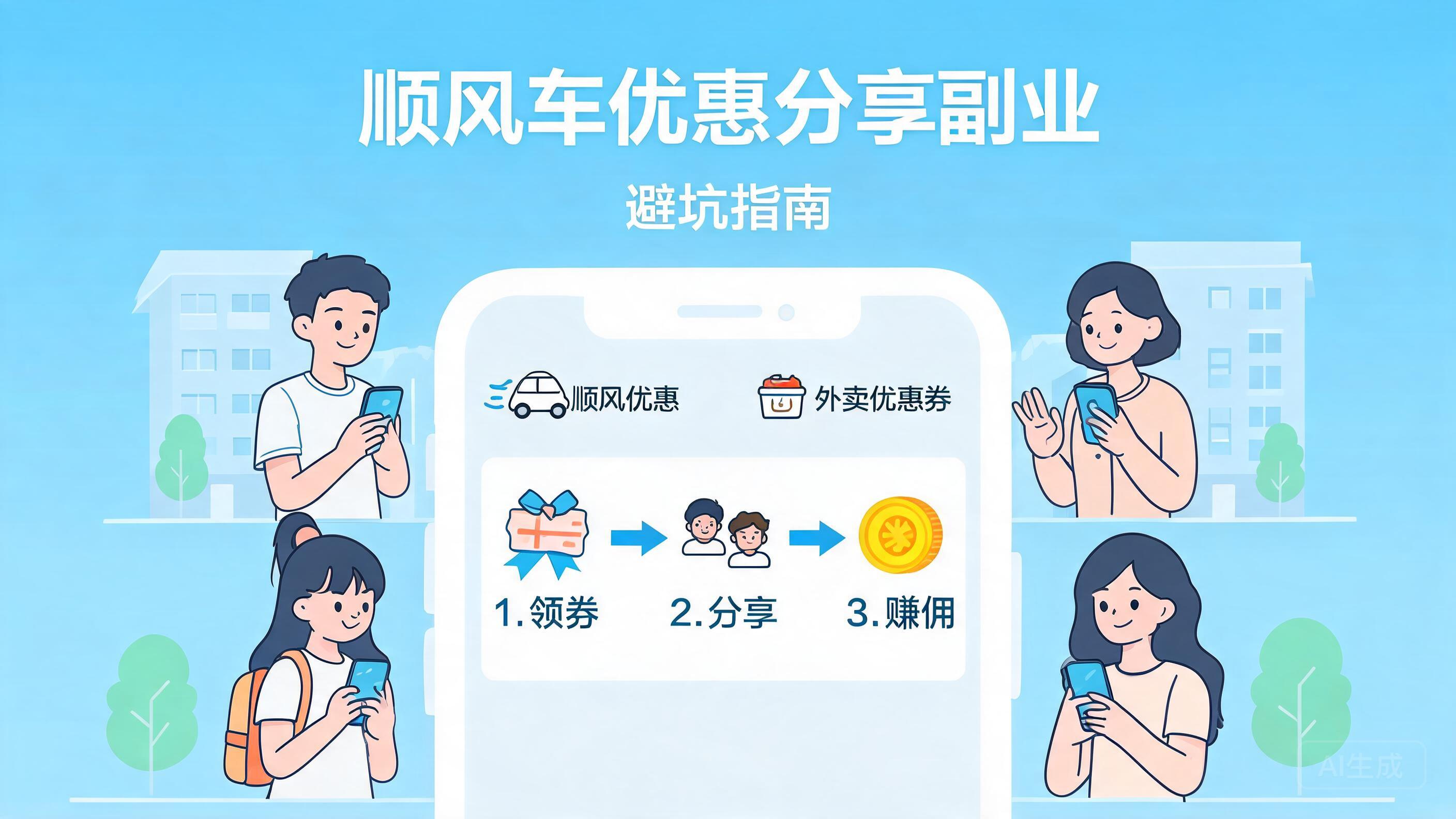 副业判断：顺风车优惠分享副业值不值得长期做