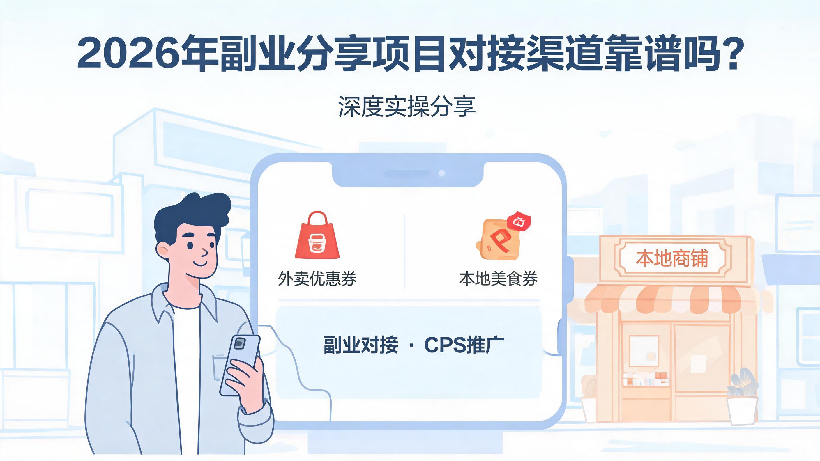 2026年副业分享项目对接渠道靠谱吗？深度实操分享