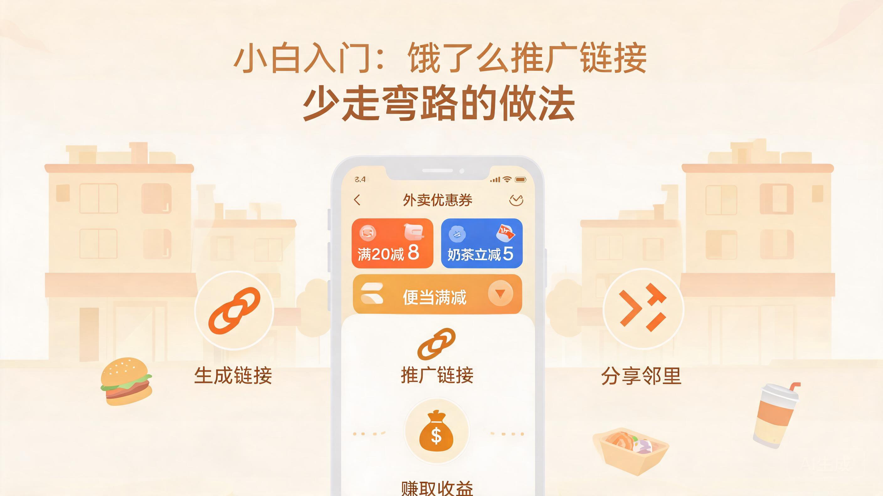 小白入门：饿了么推广链接少走弯路的做法
