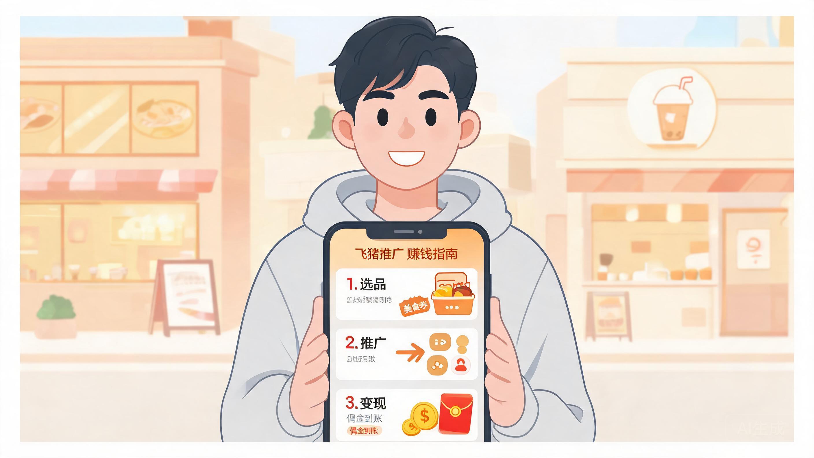 新手如何靠飞猪推广赚钱：从选品到变现的实战指南