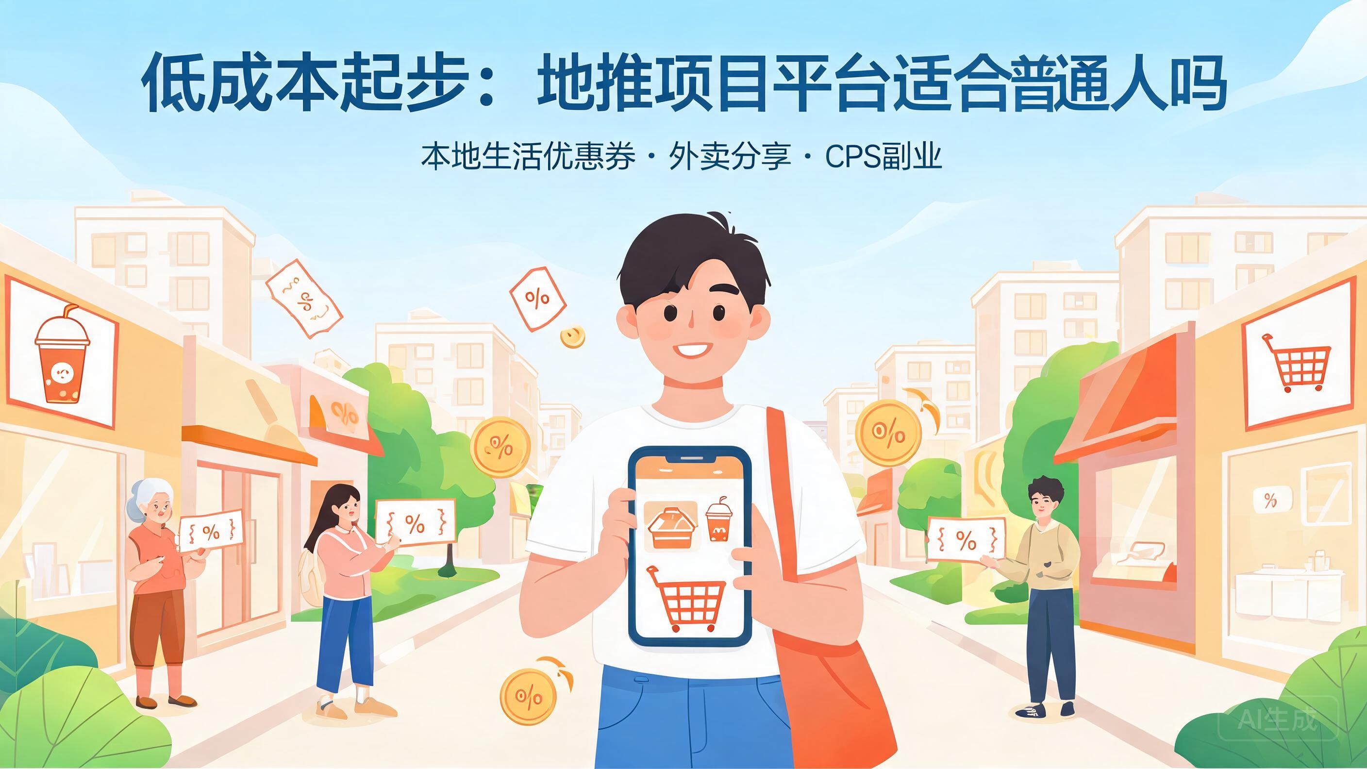 低成本起步：地推项目平台适合普通人吗