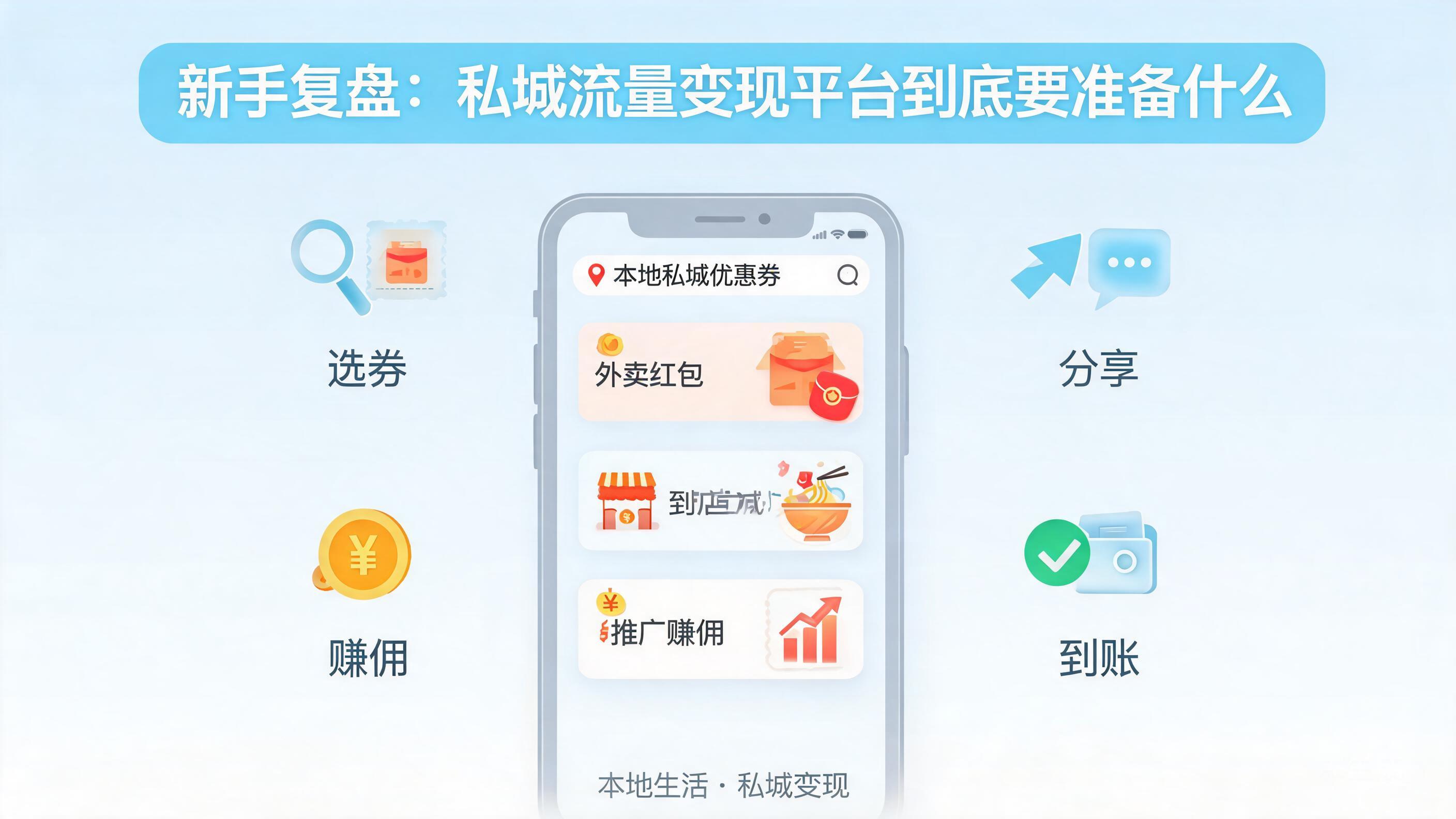 新手复盘：私域流量变现平台到底要准备什么