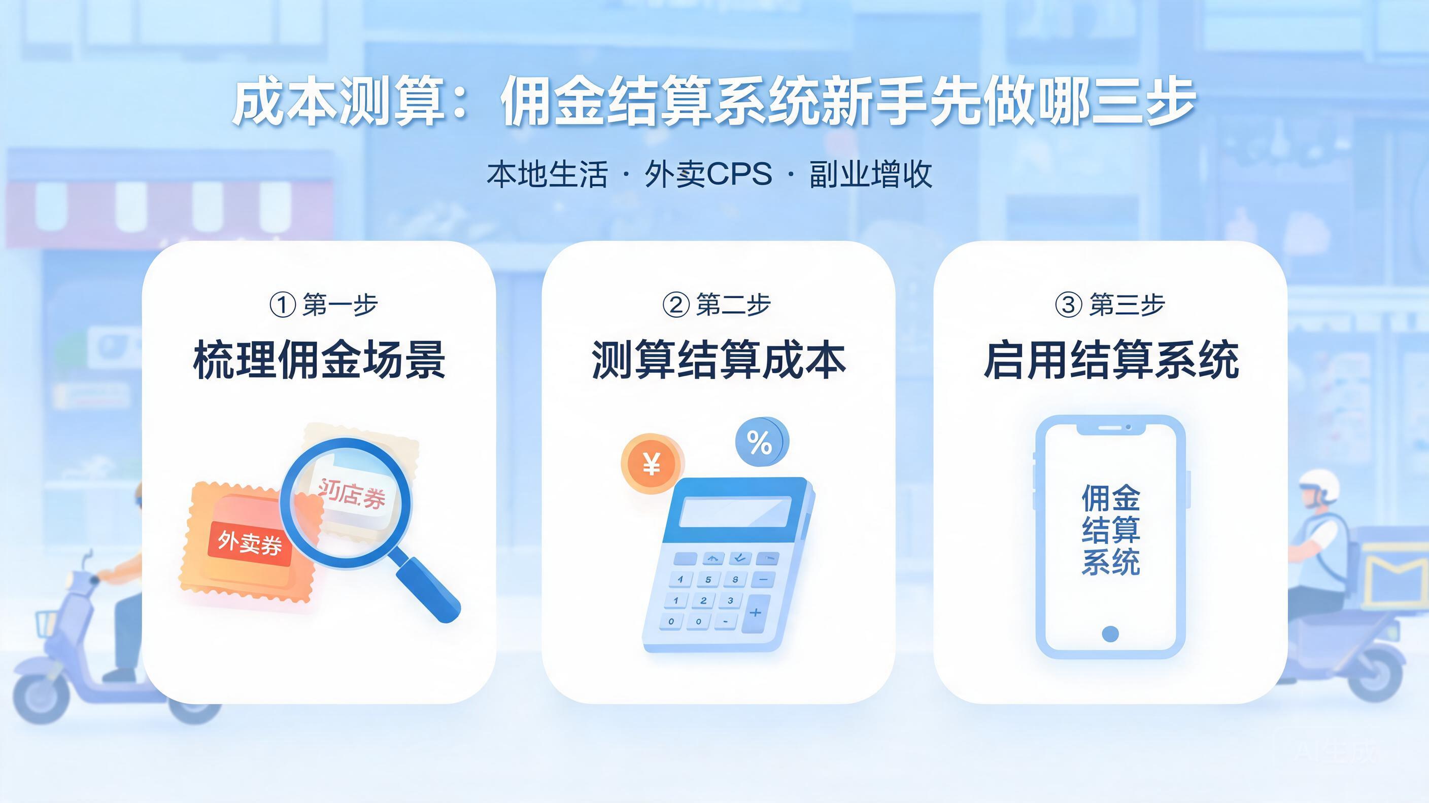 成本测算：佣金结算系统新手先做哪三步