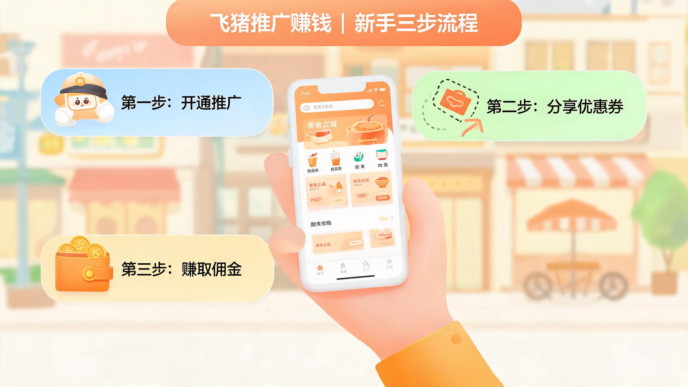 真实流程：飞猪推广赚钱新手先做哪三步