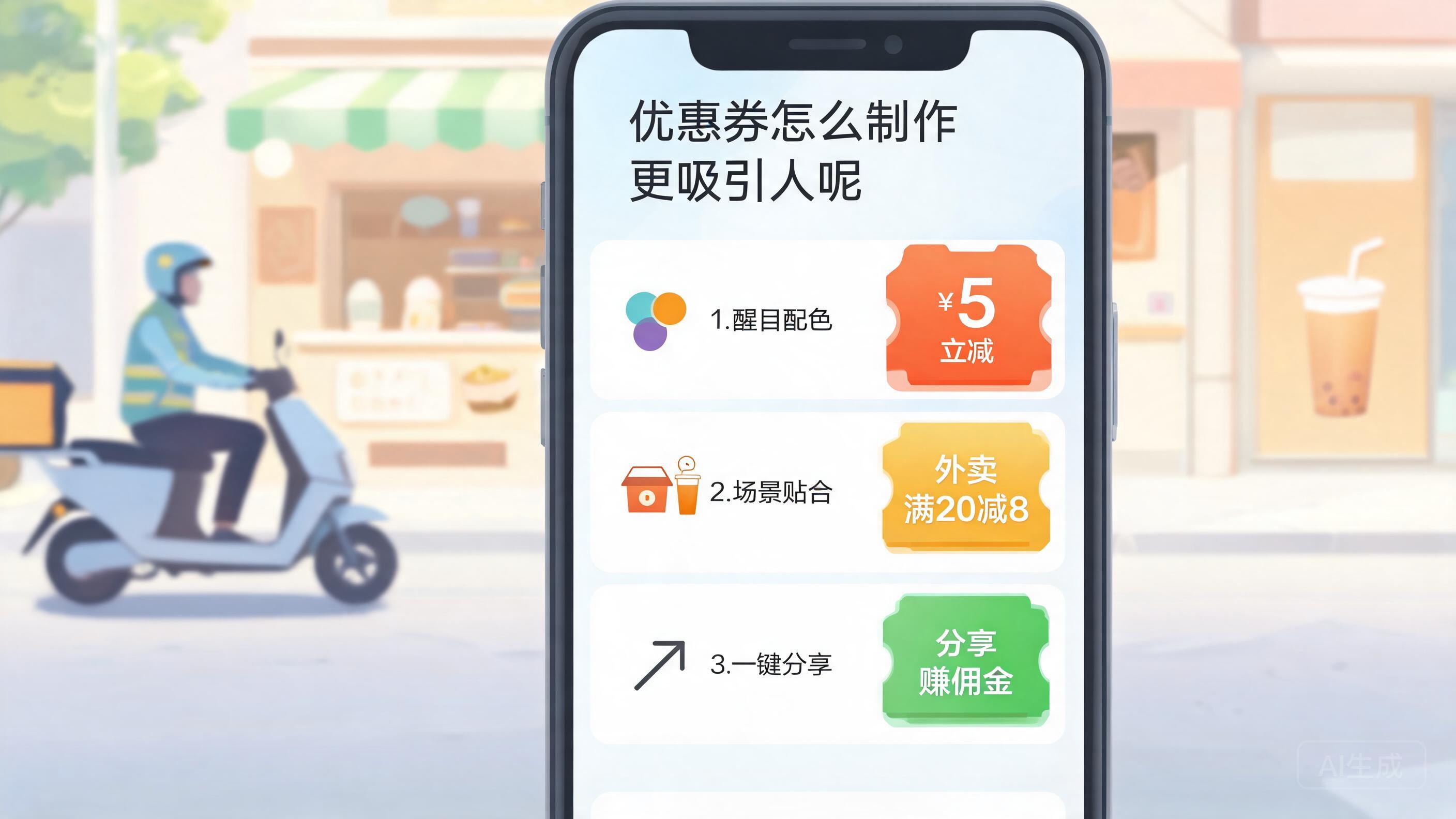 优惠券怎么制作更吸引人呢 3个实用设计技巧提升点击率教程