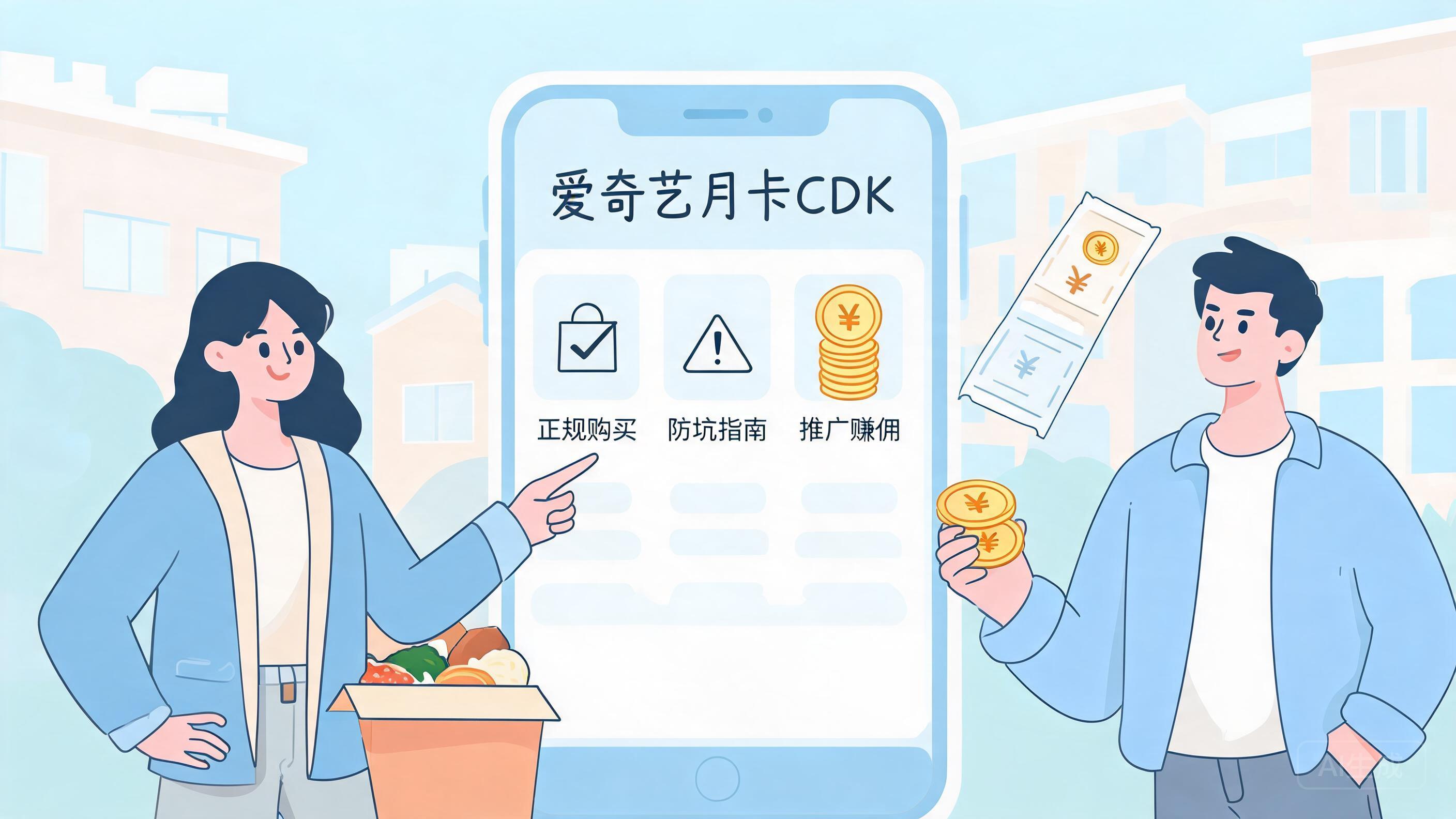 爱奇艺月卡会员cdk