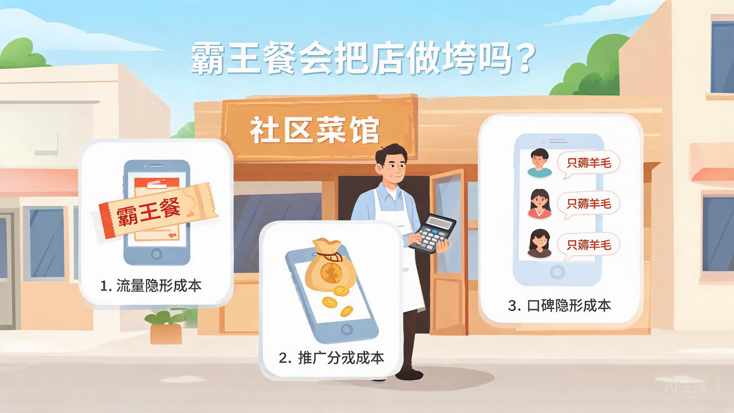 霸王餐会把店做垮吗？本地生活商家要先算清的三笔隐形成本账