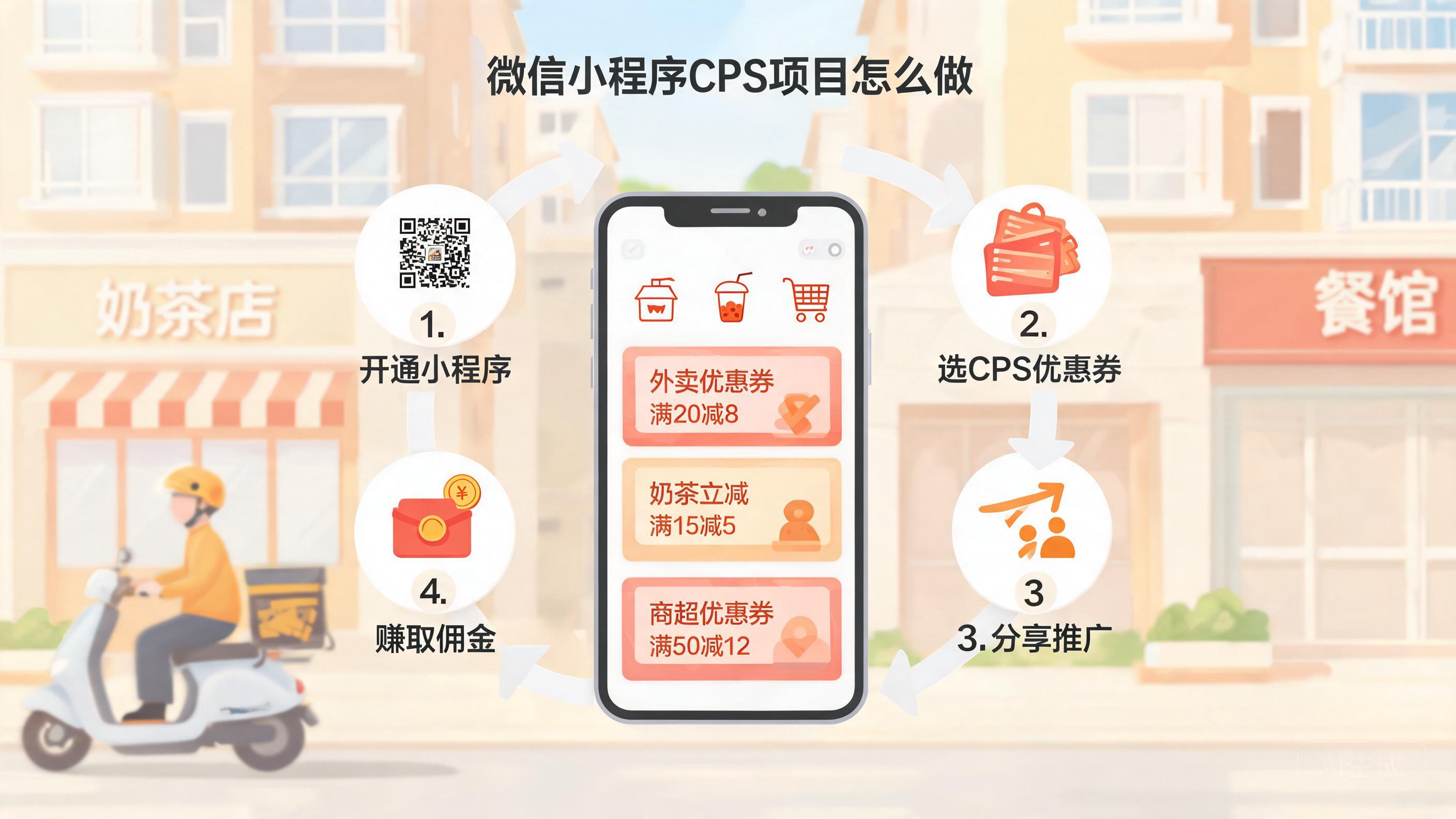 微信小程序cps项目怎么做？新手入门到稳定出单全流程解析